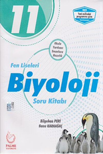 Palme Yayınevi Hazırlık 11. Sınıf Fen Liseleri Biyoloji Soru