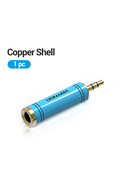 Choice 1 pc Vention Jack 3.5 to 6.5 Microphone Audio Plug for Amplifier Speak...