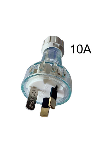 Choice 10A male 1pcs Rewirable Plug Socket Australian Female Socket 3 Prong E...
