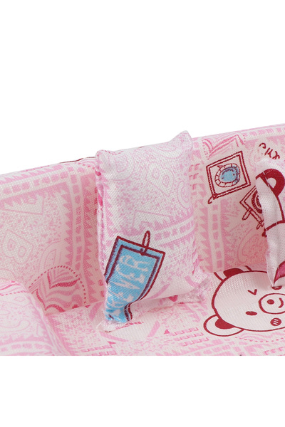 Choice one size 3pcs/set Dollhouse Small Cute Floral Fabric Sofa Set Furnitur...