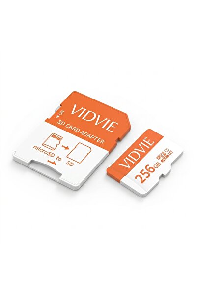 Vidvie 256GB MicroSDXC Memory Card, U3, Read Speed Up to 100MB/s, High-Speed ...