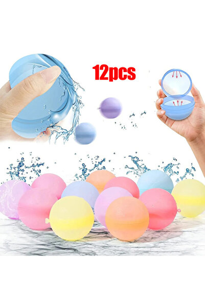 choice2 12Pcs Random Color 12-36Pcs Reusable Water Balloons for Kids Adults O...