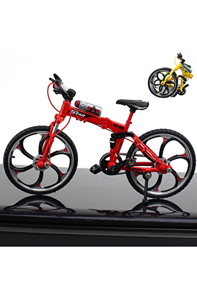 Choice Red 1:8 Mini Model Alloy Bicycle Diecast Simulation Metal Adult Finger...