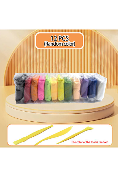Choice 12 colors 12/24/36 Color Clay Air-dried Clay Set Ultra Light Plastic C...