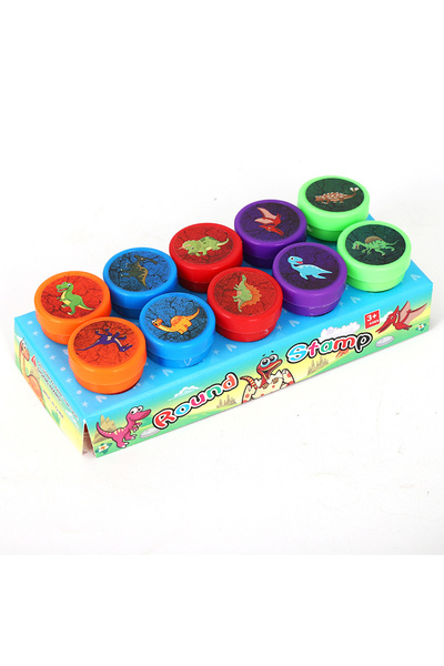 Choice11 10pcs Assorted Stamps for Kids Self-Ink Teacher Stamps Party Favor C...