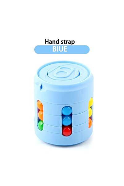 Choice Blue Multiple Functions Fidget Spinner Magic Colorful Beans Finger Spi...