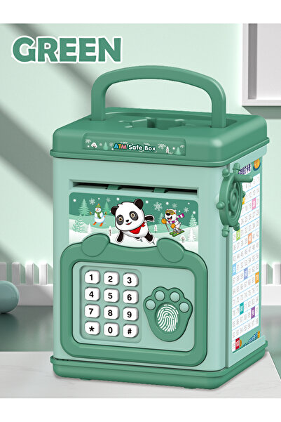Choice5 6909 ATM Piggy Bank Toys, Electronic Fun Music Cartoon Fingerprint Pa...