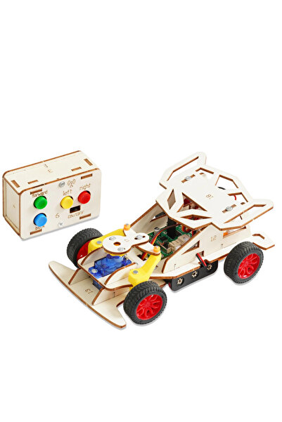 Choice Remote Car DIY Remote Steering Rear Drive Car Model Science Toys for K...