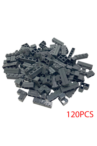 Choice3 Deep grey 120pcs 120PCS Random Striped Bricks MOC Building Blocks Toy...
