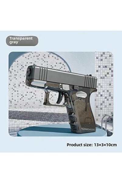 Choice GRAY Hot Mini Desert Eagle Mechanical Continuous Firing Water Small Pi...