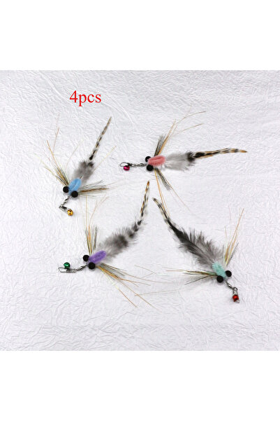Choice 4pcs 3pcs/4pcs Simulation Small Flying Insects Replacement Head for Ca...
