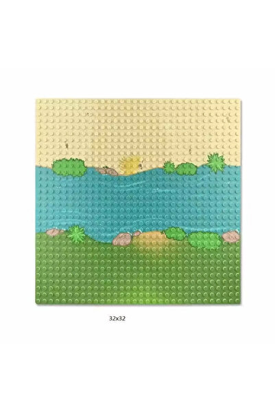 Choice C 32X32 32Dots Classic Building Block Base Plate Island Grassland Buil...
