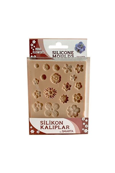 Smarta Silikon Kalıplar Minik Çiçekler 3010