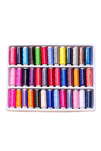 Choice 39 colors 39-Color Polyester Sewing Thread Set 100% Polyester Yarn for...