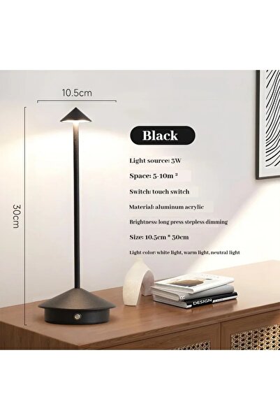 Choice USB Plug Black GGbingo Type-C Rechargeable Table Lamp Creative Touch L...