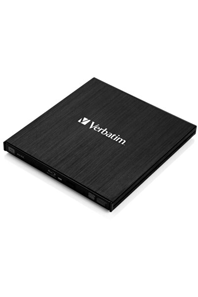 Verbatim Unitate Blu-Ray externă Slimline 43890, USB 3.0, Negru