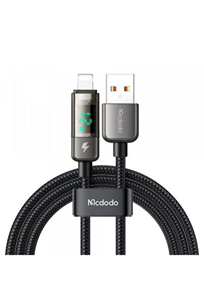 Mcdodo Cablu Date si Incarcare USB-A - Lightning CA-3620 Display Auto Power O...