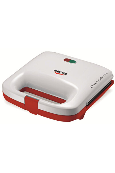 ALBATROS Sandwich maker S2A-750; tip grill, alb, 750 W