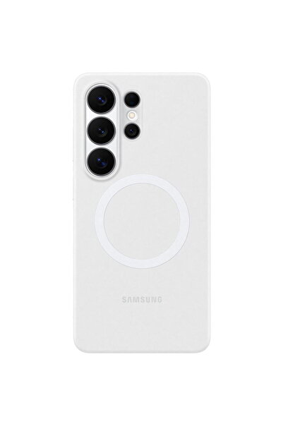 Samsung Husa Protectie Spate pentru telefon mobil Galaxy S26 Ultra EF-ES948CWEGWW, Silicone Magnet Case, Alb