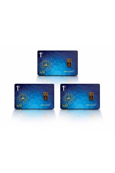 Ahlatcı 24 Ayar - 3 gram Külçe Altın