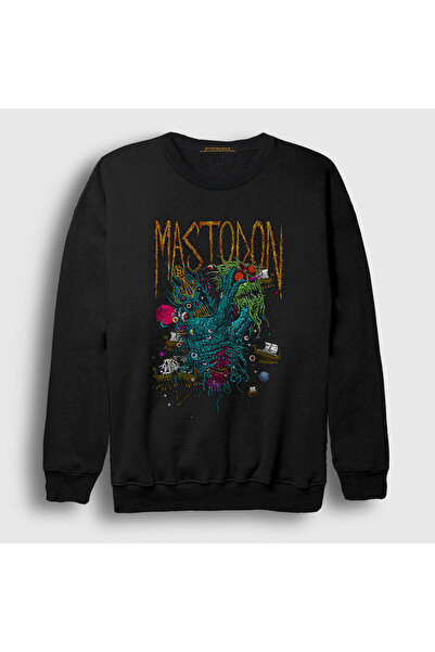 Presmono Unisex crna majica Monster Mastodon 293290tt