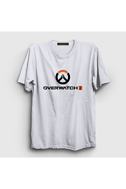 Presmono Unisex beli logo igra Overwatch T-shirt 360877tt