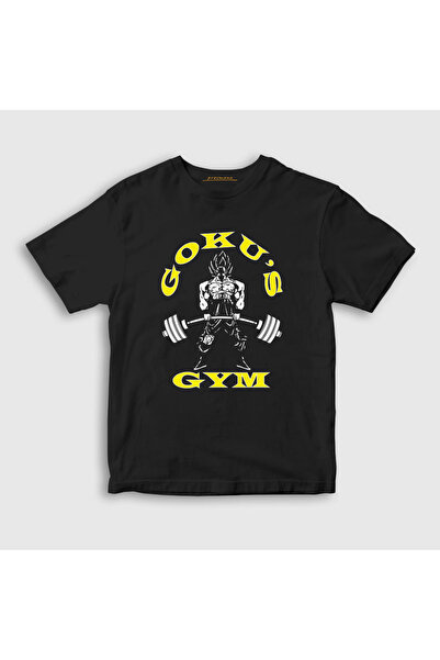 Presmono Unisex dečija crna majica Goku anime Dragon Ball T-shirt 235942tt