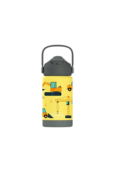 SipnJoy - FlipSip Çocuk Su Termosu | 360 ml - Builder Buddy
