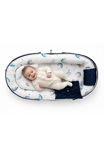 Orthomatt Premium Babynest Taşınabilir Çantalı Bebek Yuvası-Yatağı, Bakım Çantası
