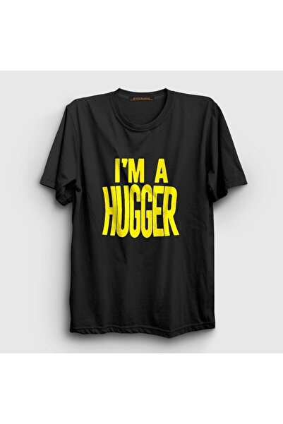 Presmono Tricou unisex negru I'm A Hugger WWE Wrestling Bayley 612270tt