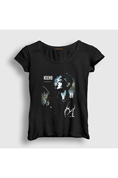 Presmono Women's Black Keeho K-Pop P1Harmony T-Shirt 620119Tt