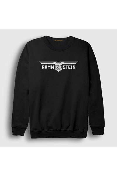 Presmono Unisex crna majica sa krilima Rammstein 106638tt