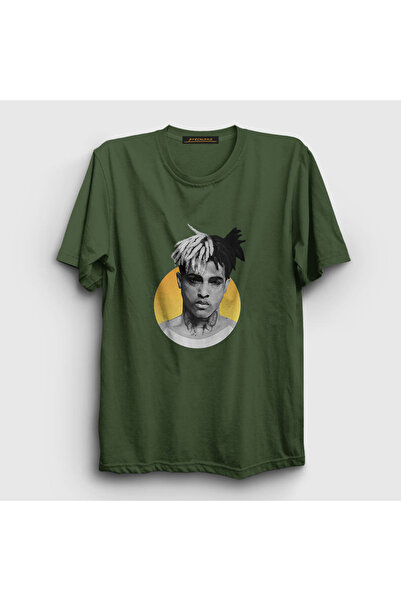 Presmono Унисекс каки T-shirt Sun Xxxtentacion 48814tt