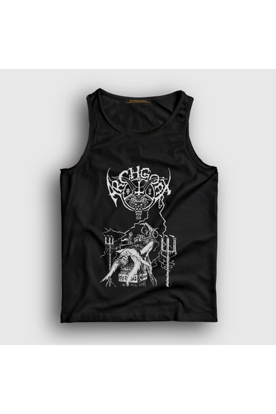 Presmono Unisex crna majica bez rukava Tales Of Desecration Archgoat 584051tt