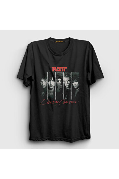 Presmono Unisex Black Dancing Undercover Ratt T-Shirt 581263Tt