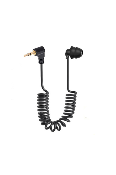 Choice black 3.5mm Spring Earphones Single Side Bluetooth Headphones In Ear H...