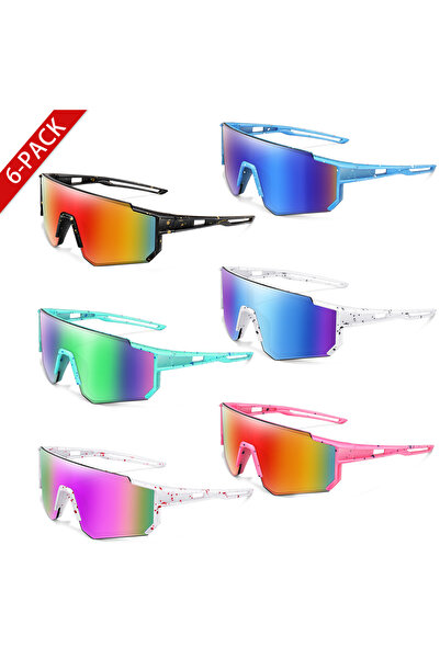 Choice5 DKM2-4-5-7-9-10 1/6 Pairs Youth Sunglasses with UV400 for Wholesale G...