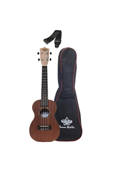Havana Hk-54 Mahogany Concert Ukulele (with Carrying Bag - Picks - Strap)