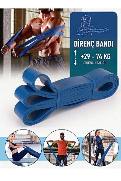 GUS Company 208 Cm Pilates Jimnastik Lastiği Egzersiz Yoga Direnç Bandı (x-se...
