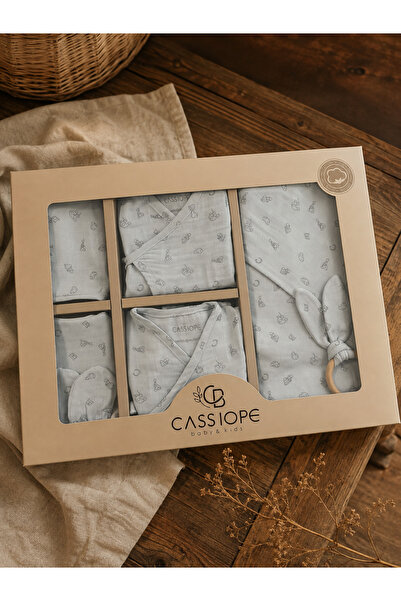Cassiope 10-Piece Baby Muslin Hospital Discharge Set