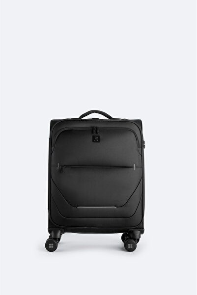 Avva Siyah Laptop Bölmeli Kilitlenebilir Küçük Boy Bavul B008107