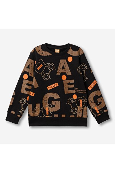 Funky Μπλούζα φούτερ αγόρι For Kids 227-192100-1 "letters" μπλε