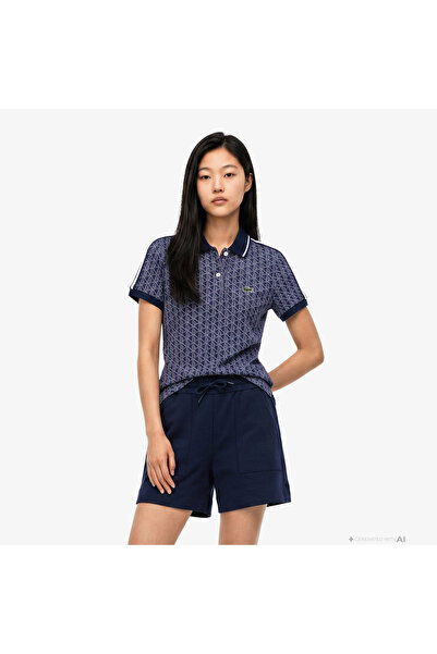 Lacoste Kadın Lacivert Polo