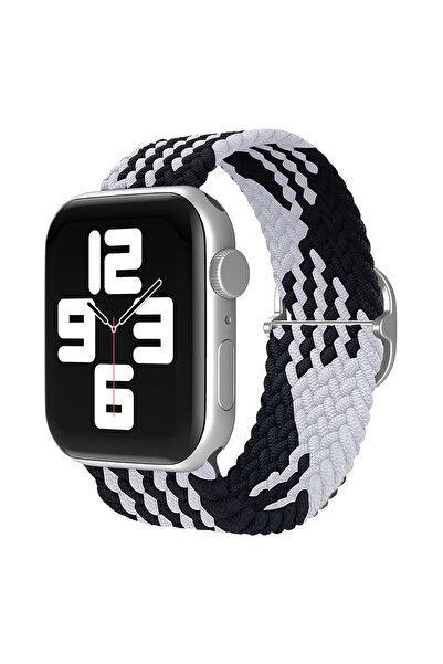 Casey Studios Плетена Loop каишка Apple Watch SE/9/8/7/6/5/4/3/2/1 Каишка - 3...