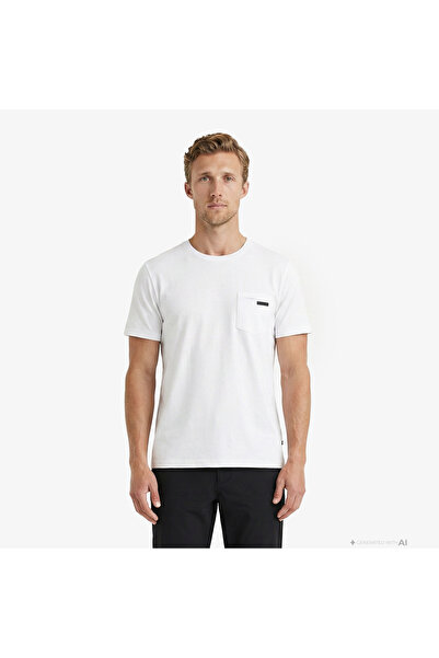 Nautica Erkek Beyaz Regular Fit T-Shirt