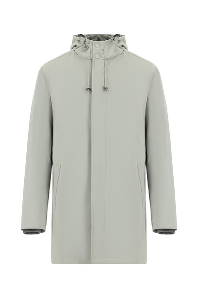 Kiğılı Techno-Line Lycra Hooded Top Coat & Trench Coat