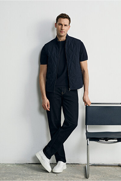 Kiğılı Pantaloni din denim Lycra cu croială standard Regular Fit