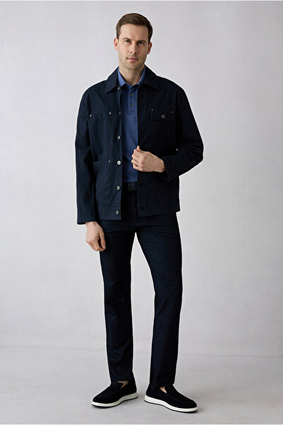 Kiğılı Regular Fit Standard Cut Patterned Side Pocket Canvas / Chino Trousers
