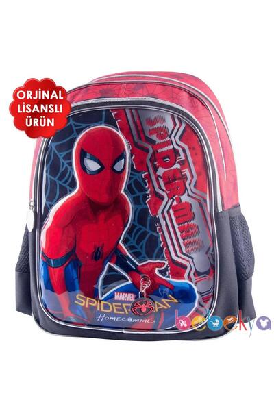 SPIDERMAN Hakan Çanta Lisanslı Kabartmalı Okul Çantası Örümcek Adam Sırt Çant...