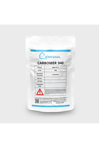 KİMYASAL EVİ KARBOMER 940 - CARBOMER 940 -100 gr